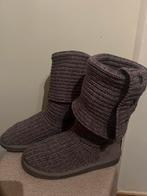 UGG Classic Cardy Grey Gebreide laarzen, Ophalen of Verzenden, Grijs, Hoge laarzen