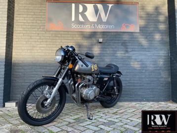 Honda CB350f Custom Café Racer beschikbaar voor biedingen