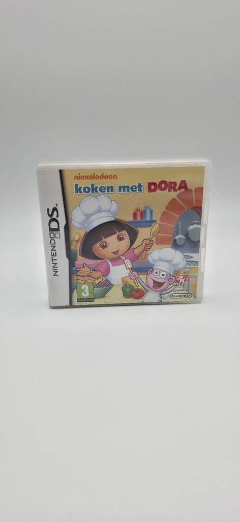 Koken met Dora - Nintendo DS Game, Puzzel en Educatief, Info@nickelodeon.com, Ophalen of Verzenden, Vanaf 3 jaar