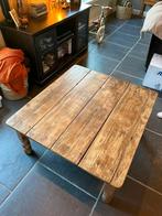Oude salontafel, Huis en Inrichting, Gebruikt, Vierkant, Minder dan 50 cm, Overige houtsoorten