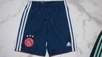164 AJAX broek blauw wit, Kinderen en Baby's, Kinderkleding | Maat 164, Ophalen of Verzenden, Zo goed als nieuw, Jongen, Sport- of Zwemkleding