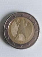 2 euro munt duitsland 2002 met j, Postzegels en Munten, Munten | Europa | Euromunten, Ophalen, Duitsland, 2 euro