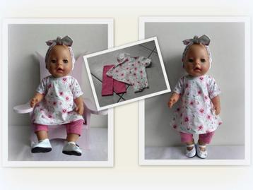 Poppenkleertjes kleertjes voor een baby pop van 43 cm no 37 beschikbaar voor biedingen