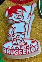 Camping Bruggehof Speldje Dordrecht, Ophalen of Verzenden, Zo goed als nieuw, Overige onderwerpen, Speldje of Pin