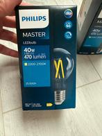 Philips Master LEDbulb 40W - 52 stuks Nieuw in verpakking, 30 tot 60 watt, Led-lamp, Soft of Flame, Nieuw