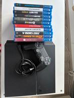 Playstation 4 met controller en games!, Spelcomputers en Games, Spelcomputers | Sony PlayStation 4, Ophalen, Met 1 controller