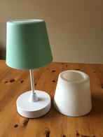 Tafel lamp met usb lader kap wisselbaar wit/ groen, Ophalen of Verzenden, Zo goed als nieuw, Metaal, Minder dan 50 cm