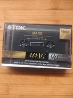TDK MA-XG 90 metal cassette MAXG90, Cd's en Dvd's, Cassettebandjes, 2 t/m 25 bandjes, Ophalen of Verzenden, Onbespeeld, Nieuw in verpakking