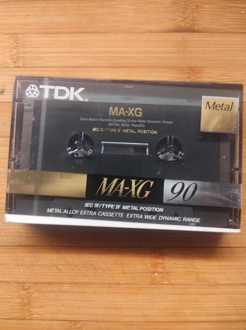 TDK MA-XG 90 metal cassette MAXG90, Cd's en Dvd's, Cassettebandjes, Nieuw in verpakking, Onbespeeld, 2 t/m 25 bandjes, Ophalen of Verzenden