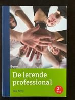 De lerende professional, 2e druk, Boeken, Studieboeken en Cursussen, Boom, Zo goed als nieuw, Alpha, HBO