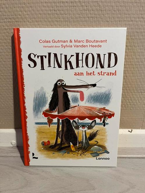 Colas Gutman - Stinkhond aan het strand, Boeken, Kinderboeken | Jeugd | onder 10 jaar, Zo goed als nieuw, Ophalen