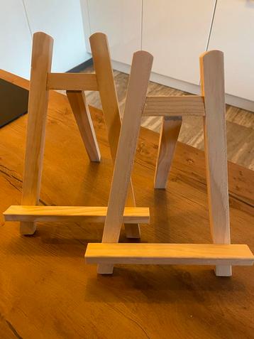 Houten Ezel - Mini Schildersezel beschikbaar voor biedingen