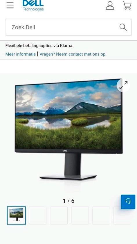 Nieuwe DELL P2319H monitor, Computers en Software, Monitoren, Nieuw, 60 Hz of minder, In hoogte verstelbaar, LED, HD, Ophalen of Verzenden