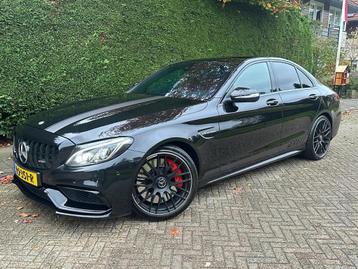 Mercedes-Benz C-klasse AMG 63 S Pano/Kuip/Memory/Burmester/ beschikbaar voor biedingen