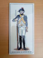 Siertegel Marinier regiment van Westerloo 1787-1795 marinier, Ophalen of Verzenden, Marine, Nederland, Overige typen