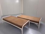 Onderschuifbed  2 x 1 persoons, Ophalen of Verzenden, Eenpersoons, Hout, 90 cm