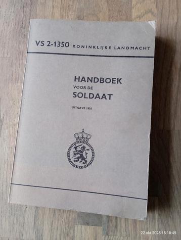 Handboek voor de Soldaat - Koninklijke Landmacht beschikbaar voor biedingen