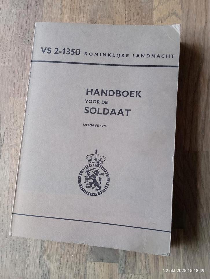 Handboek voor de Soldaat - Koninklijke Landmacht, Boeken, Oorlog en Militair, Ophalen of Verzenden