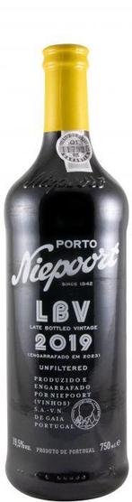 6 x fles Niepoort LBV port 2019 unfiltered 75cl in doosje, Verzamelen, Wijnen, Nieuw, Overige gebieden, Vol, Port