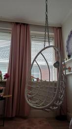 Egg chair wit Sissy-boy met ketting, Ophalen, Zo goed als nieuw