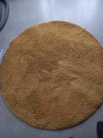 Rond okergeel vloerkleed 120cm Adum Ikea, Huis en Inrichting, Stoffering | Tapijten en Kleden, Ophalen, Rond, Zo goed als nieuw