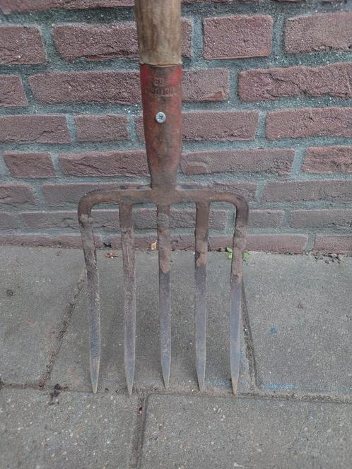mestvork spitvork 5 tanden, Tuin en Terras, Hand-tuingereedschap, Zo goed als nieuw, Overige soorten, Ophalen