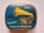 Grammofoon naalden blikje Feinste Concert Nadeln, Ophalen of Verzenden, Zo goed als nieuw, Overige