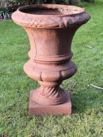 Gietijzeren tuinvaas, Tuin en Terras, Ophalen, Gebruikt