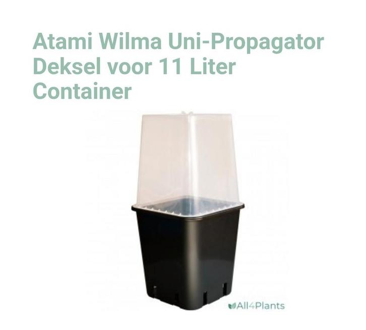 Wilma Uni-Propagator voor 11 liter container, Tuin en Terras, Kweekspullen, Ophalen of Verzenden