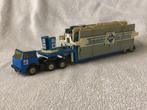 Hanomag Henschel + dieplader met een bouwpakket van garage, Ophalen of Verzenden, Zo goed als nieuw, Bus of Vrachtwagen, SIKU