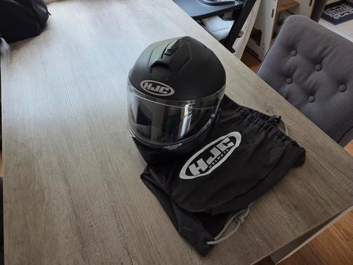 HJC i90 met 10b intercom, Motoren, Kleding | Motorhelmen, Heren, Systeemhelm, L, HJC, Tweedehands, Ophalen of Verzenden