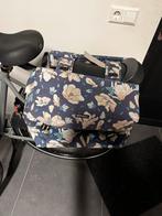 Basil Dubbele Fietstas Bloemendessin, Fietsen en Brommers, Fietsaccessoires | Fietstassen, Ophalen of Verzenden, Gebruikt