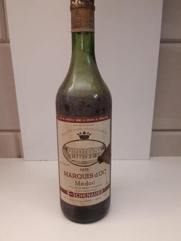 Marquis d'Oc Médoc 1978 beschikbaar voor biedingen