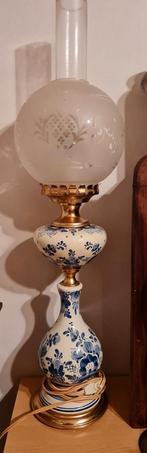 Antieke lamp porselein, Ophalen