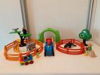Playmobil 123 dierentuin met trekker, Ophalen of Verzenden, Gebruikt