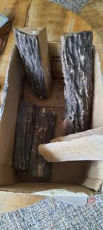 Keramische houtblokken gashaard, Ophalen of Verzenden, Inbouwhaard, Gashaard