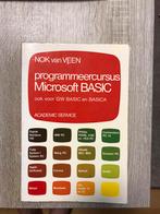 Vintage 1983 boek Programmeercursus Microsoft BASIC, Ophalen of Verzenden