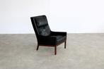 vintage fauteuil | easy chair | jaren 60 | Kai Lyngfeldt, Huis en Inrichting, Fauteuils, Gebruikt, ., Minder dan 75 cm, Hout