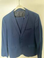 Compleet Heren Pak Maat 48, Kleding | Heren, Kostuums en Colberts, Ophalen of Verzenden, Zo goed als nieuw, Maat 48/50 (M), Blauw