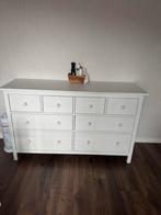 IKEA Hemnes Ladekast 8 Lades - Wit Gebeitst, Ophalen, 150 tot 200 cm, Zo goed als nieuw, Met lade(s)