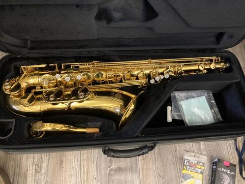 Jupiter JTS700 Tenorsaxofoon - als nieuw, Muziek en Instrumenten, Blaasinstrumenten | Saxofoons, Zo goed als nieuw, Tenor, Met koffer