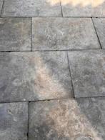 70 m2 Chinees hardsteen terrastegels, 60x90x3 cm.126 stuks, Tuin en Terras, Tegels en Klinkers, Ophalen, Gebruikt, Terrastegels