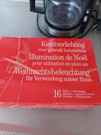 Nostalgische kerstverlichting met knijpers voor buiten, Diversen, Kerst, Ophalen of Verzenden