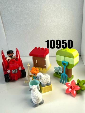 Lego Duplo 10950 - Landbouwtractor en Dieren Verzorgen beschikbaar voor biedingen