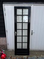 Hardhouten buitendeur 70x223cm, Doe-het-zelf en Verbouw, Deuren en Horren, Ophalen, Gebruikt, Minder dan 80 cm, 215 cm of meer