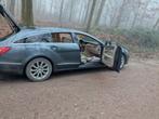 Mercedes-Benz CLS 250CDI B.e. Shooting Brake Aut7 2013 Grijs, Auto's, Mercedes-Benz, 221 €/maand, Beige, 4 cilinders, Leder