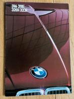 BMW 316 318i 320i 323i autofolder 1984 brochure, BMW, Ophalen of Verzenden, Zo goed als nieuw