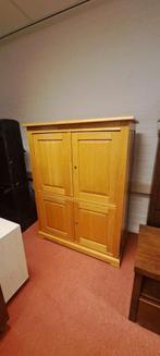 Licht eikenhouten kast, 100 tot 150 cm, Eikenhout, Ophalen of Verzenden, Zo goed als nieuw