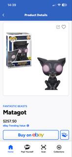 Funko Pop! Fantastic Beasts - Matagot #20, Ophalen of Verzenden, Zo goed als nieuw