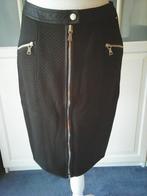 Nieuwe, Zwarte midi-rok Claudia Strater, 34/XS., Zwart, Nieuw, Ophalen of Verzenden, Maat 34 (XS) of kleiner